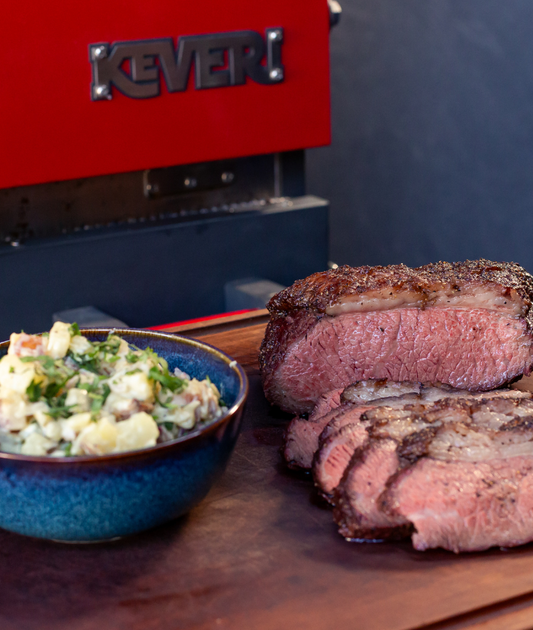 Smoked Picanha with Potato Salad