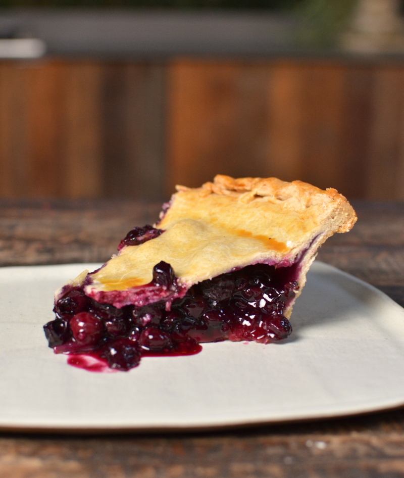 Blueberry pie