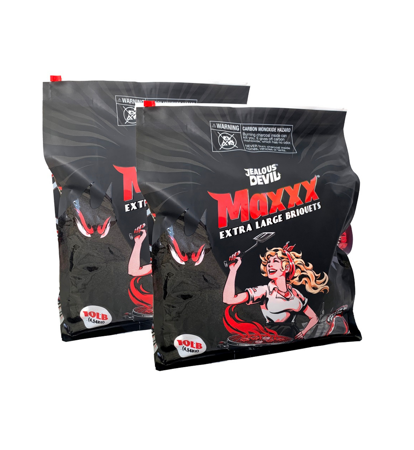 Jealous Devil Hardwood Briquets 10lb - 2 Pack