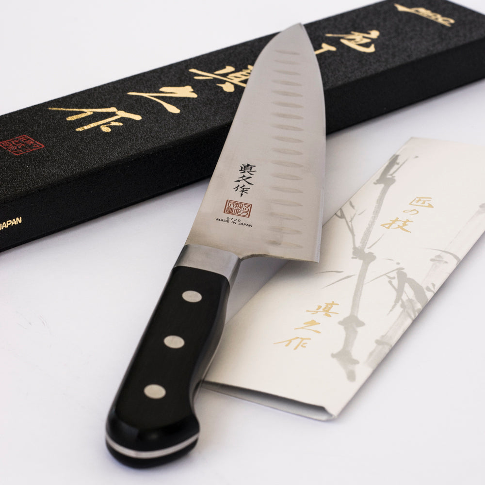 MAC MIGHTY Professional Hollow Edge Chef's Knife - 8" (MTH-80)