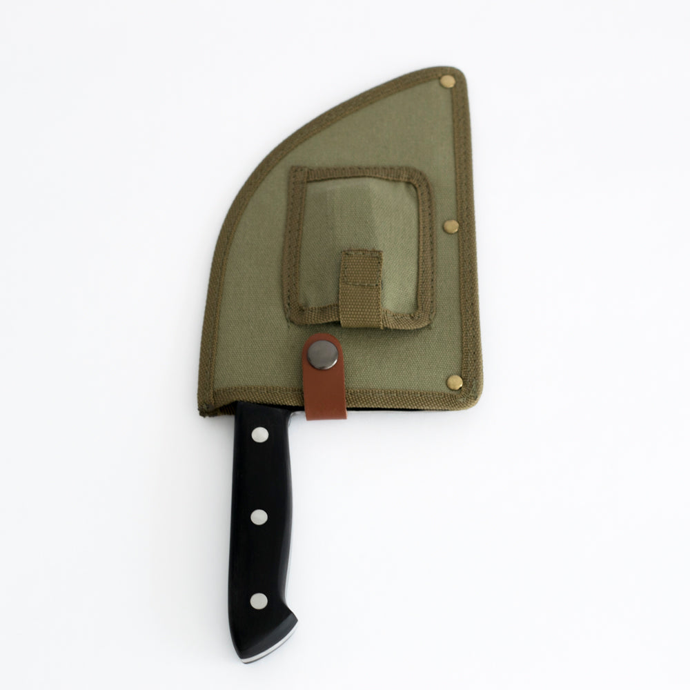 High Carbon Serbian Style Cleaver - 6.5" (165mm)